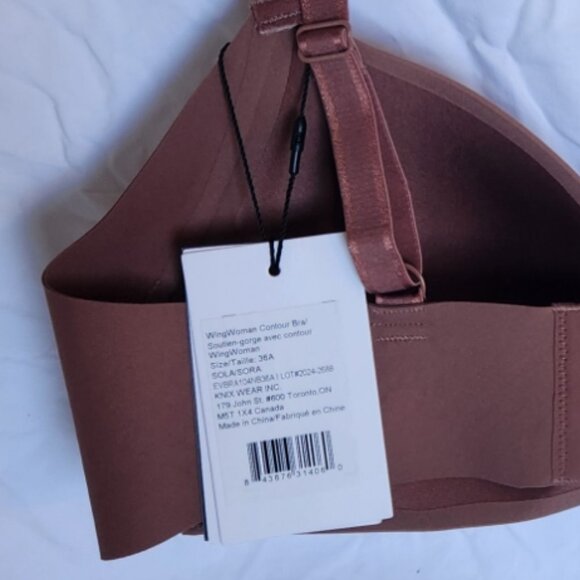 knix WingWoman Contour Bra 36A (2) Sola - Picture 8 of 12